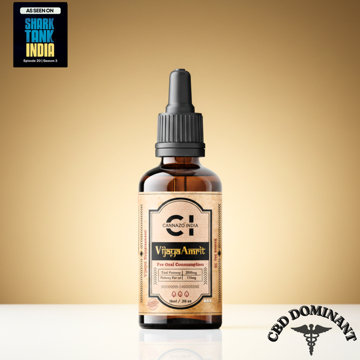 Vijaya Amrit: CBD-Rich Full-Spectrum Vijaya Extract for Anxiety and Mood Balance