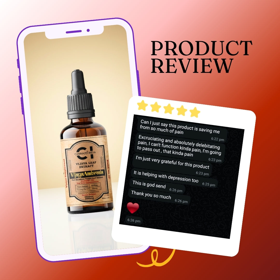 Cannazo - Vijaya Ambrosia THC Rich oil 