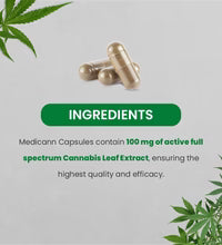 MEDICANN- Cannabis Leaf Extract Capsule