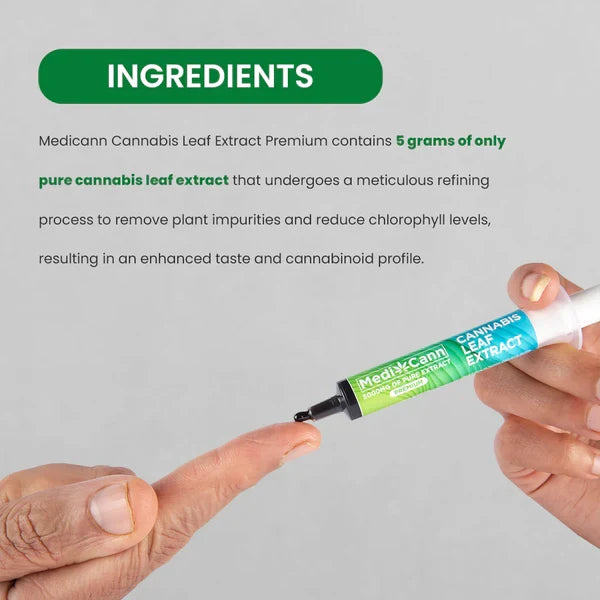 MEDICANN-Cannabis Leaf Extract Premium