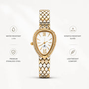 Serpent Shine Roman Diamond Watch